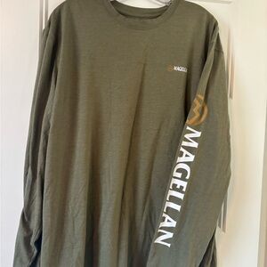 Magellan Outdoors Forest Green Long Sleeve Tee